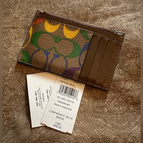 Coach Handbags - Coach PRIDE card case